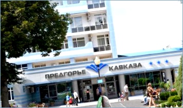 Предгорье кавказа карта